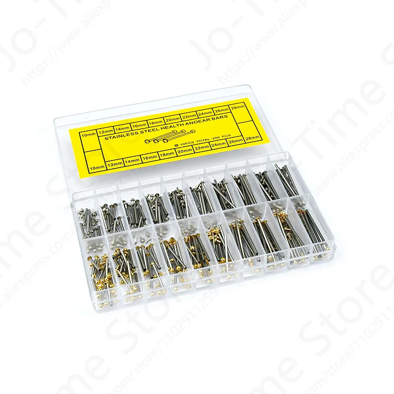 Spring Bar Tool - สแตนเลสสตีลสายนาฬิกาสกรูบาร์ Lug Spring Bar Tube Rod
