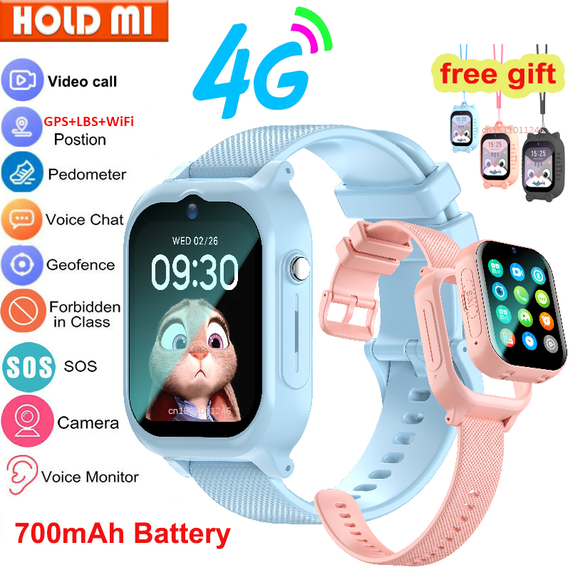 Smartwatch Watches Gift For Boys With Gps - สมาร์ทวอท์ชเด็ก 4G GPS WIFI Video Call