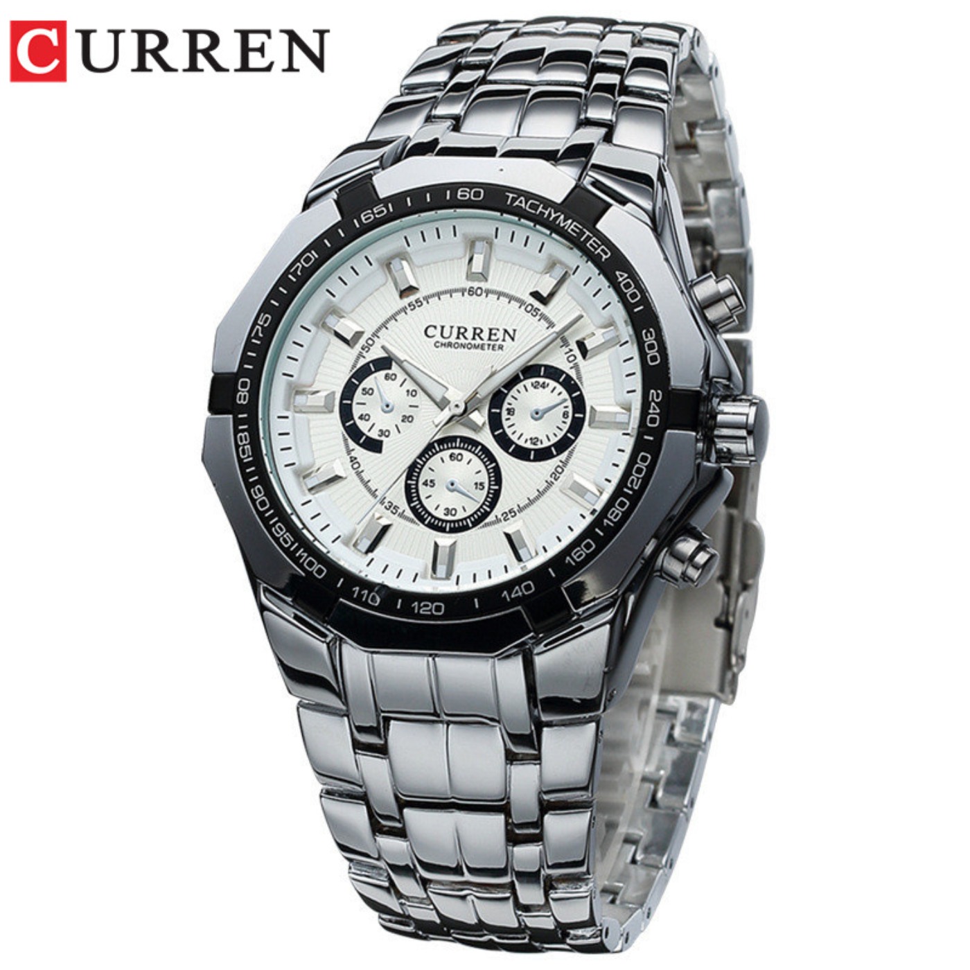Smartwatch Watches For Men Brands - CURREN ผู้ชายแบรนด์หรูทหารกีฬาบุรุษนาฬิกาเหล็กควอตซ์นาฬิกาผู้ชายนาฬิกากันน้ำธุรกิจนาฬิกาเรลิโอ มาสคูลิโน