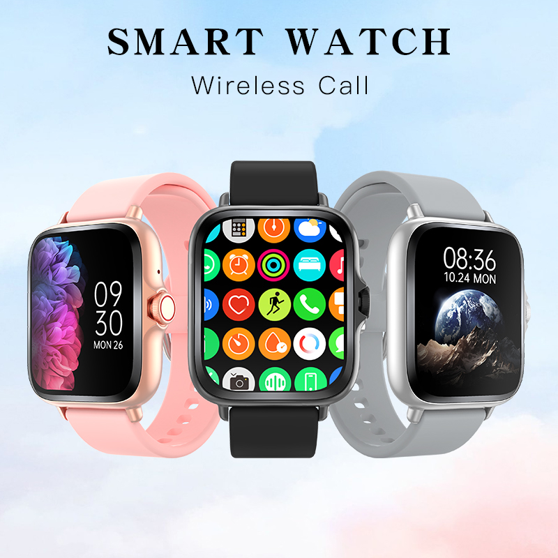 Watches Smartwatch Deals - สมาร์ทวอทช์สำหรับผู้หญิง เครื่องติดตามการออกกำลังกาย วัดออกซิเจนในเลือดและตรวจสอบการนอนหลับ นาฬิกาข้อมือสำหรับเล่นกีฬา ของขวัญ สร้อยข้อมืออัจฉริยะ