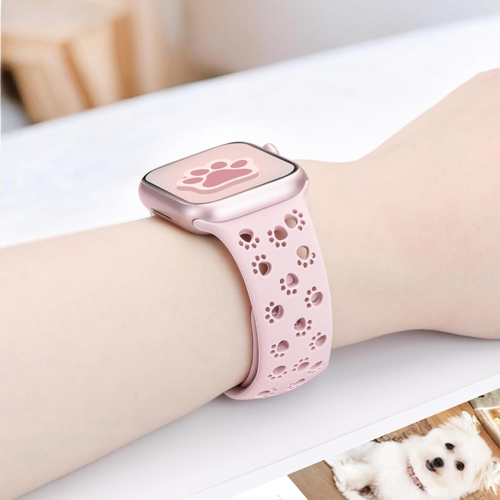 Smartwatch Apple Watches For Men - สายรัดซิลิโคนสำหรับสายคาด Apple Watch 44/45มม. 38/ 40/41มม.