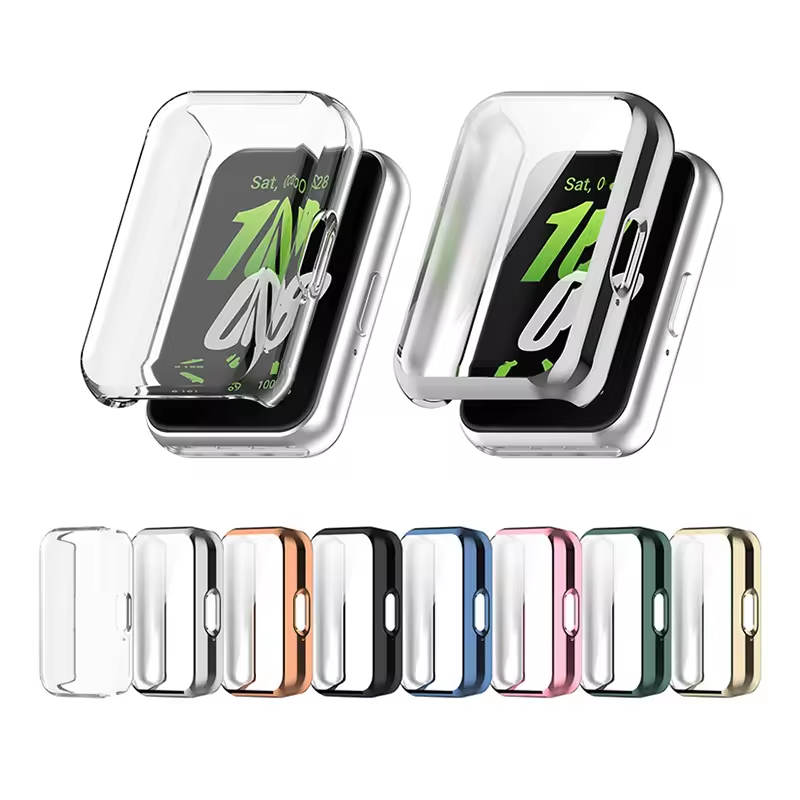 Smartwatch Watches Price - เคสสำหรับ Samsung Galaxy Fit 3เคสอุปกรณ์ป้องกันหน้าจอสมาร์ทวอทช์กันกระแทก TPU