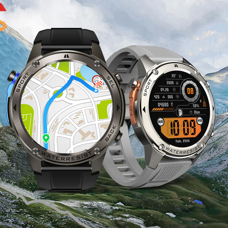 Smartwatch Watches Wallpaper - Luxury Smartwatches ชายฟิตเนสติดตามเข็มทิศกลางแจ้ง HD หน้าจอกันน้ําสมาร์ทวอท์ชวอลล์เปเปอร์ที่กําหนดเอง Man