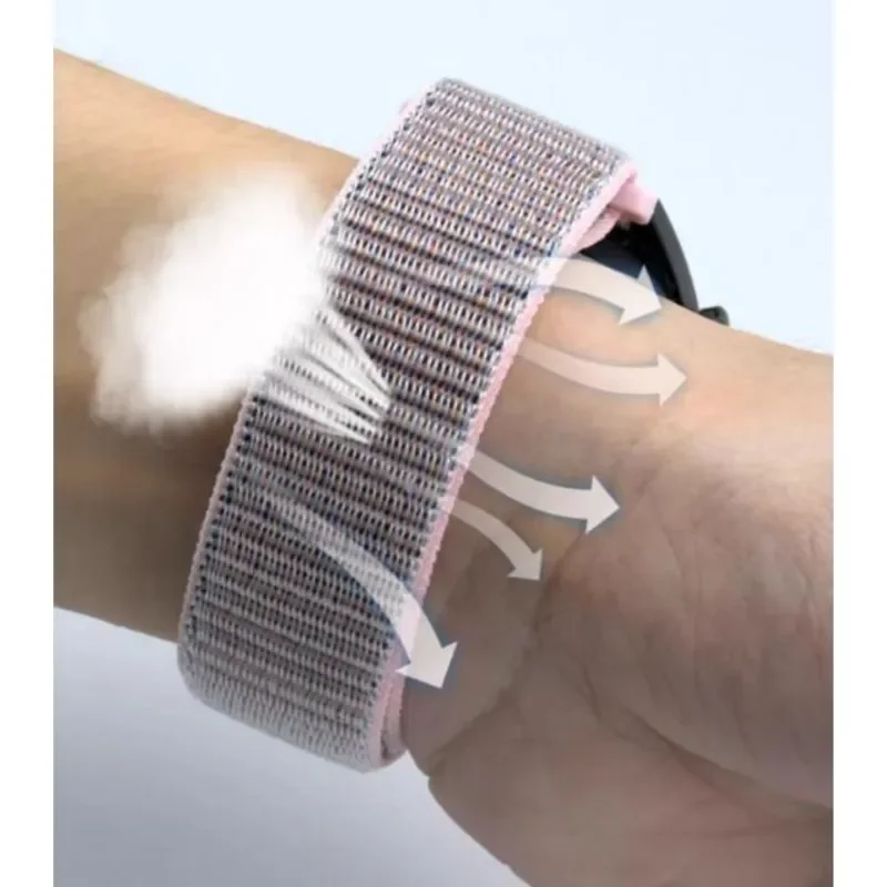 18 มม.ห่วงไนลอนสําหรับ Xiao mi - Smartwatch Samsung Watches For Women บทวิจารณ์และราคา