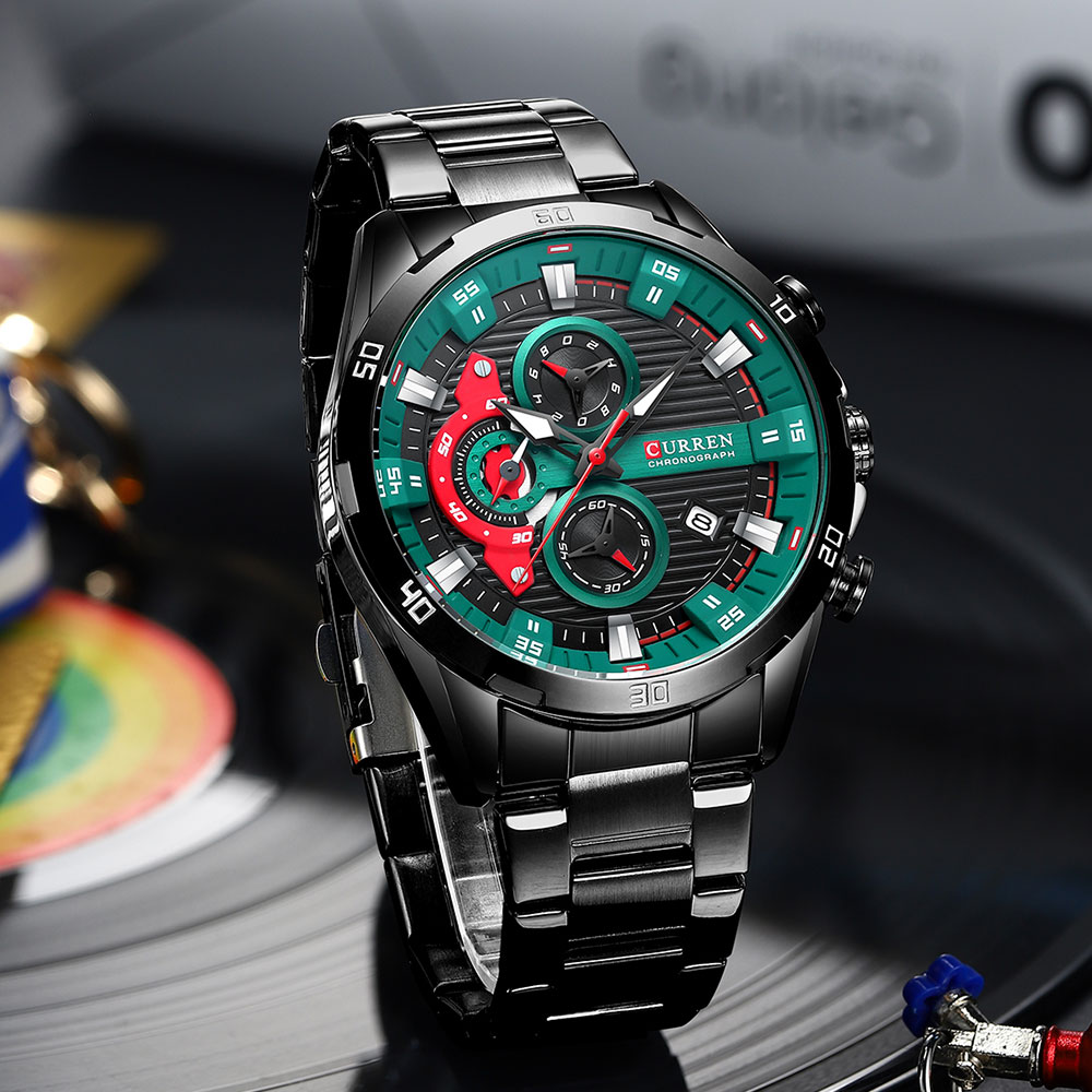 นาฬิกาผู้ชาย CURREN นาฬิกาข้อม - Smartwatch Watches For Men Brands บทวิจารณ์และราคา