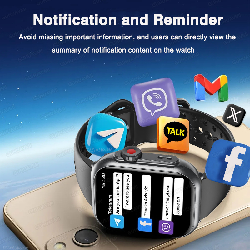 สําหรับ IOS นาฬิกา Ultra 2 SE  - Smartwatch Watches For Women Brands บทวิจารณ์และราคา