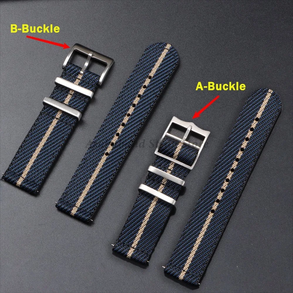 20nn 22 มม.ไนลอนสําหรับ Omega  - Nato Strap Nylon บทวิจารณ์และราคา