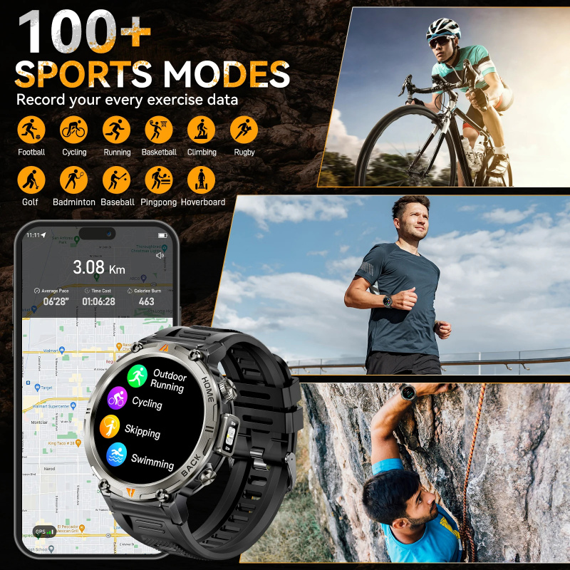 สมาร์ทวอทช์ 2026 สำหรับผู้ชาย  - Smartwatch Watches Wallpaper บทวิจารณ์และราคา