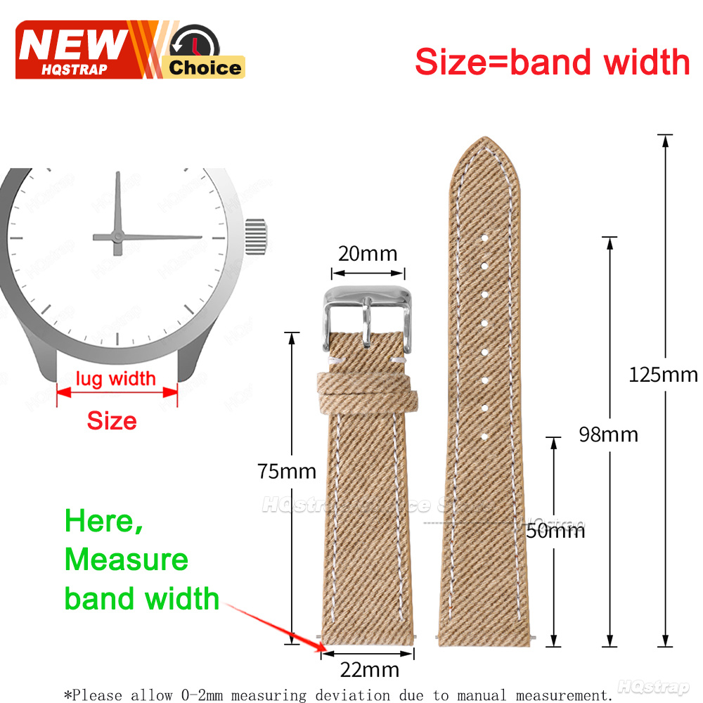 สายนาฬิกาผ้าไนลอนเดนิม 18 มม.  - Smartwatch Samsung Watches For Women บทวิจารณ์และราคา