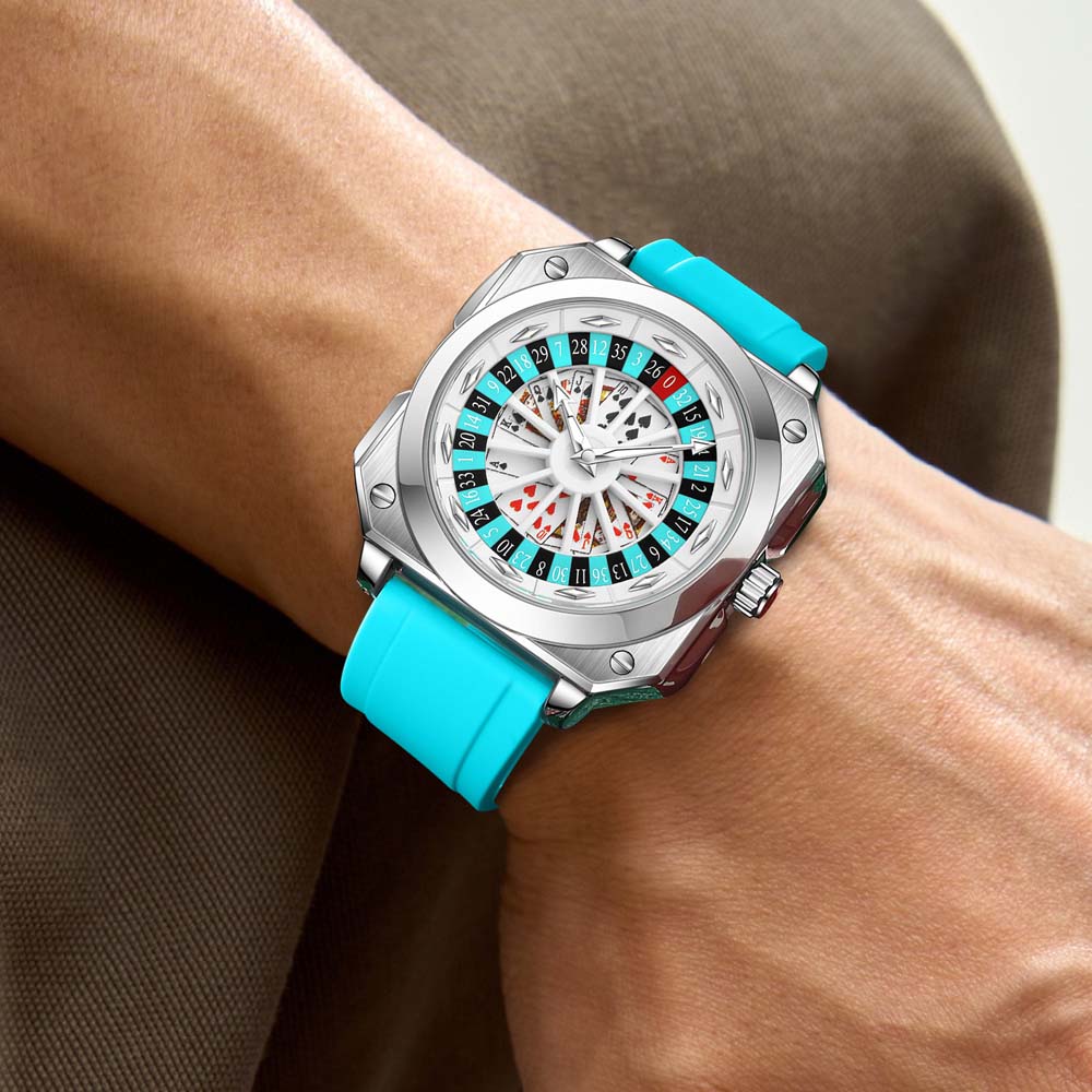 นาฬิกาข้อมือผู้ชาย VA VA VOOM  - Smartwatch Square Watches For Men บทวิจารณ์และราคา