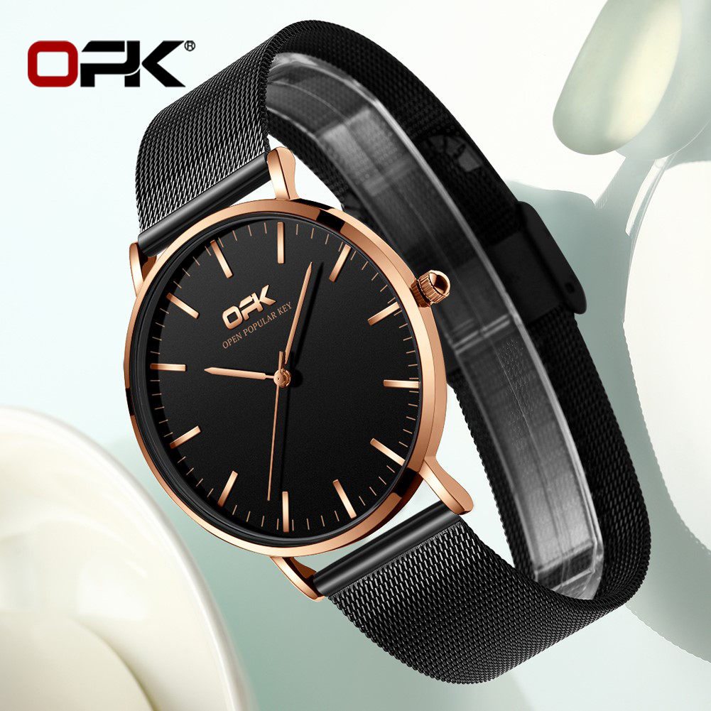 OPK 8101 นาฬิกาสตรีควอตซ์นาฬิก - Mesh Stainless Strap บทวิจารณ์และราคา