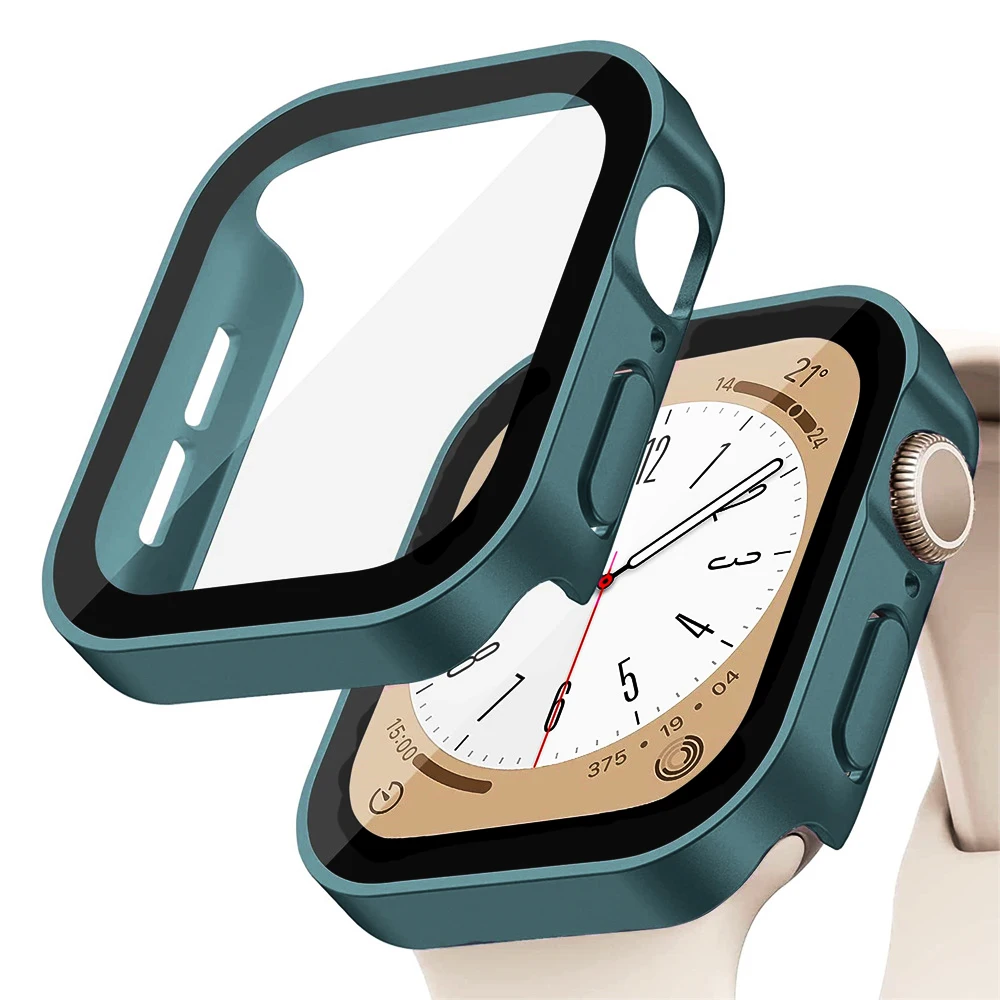 แก้ว + ฝาครอบสําหรับ Apple Wat - Smartwatch Watches Price บทวิจารณ์และราคา