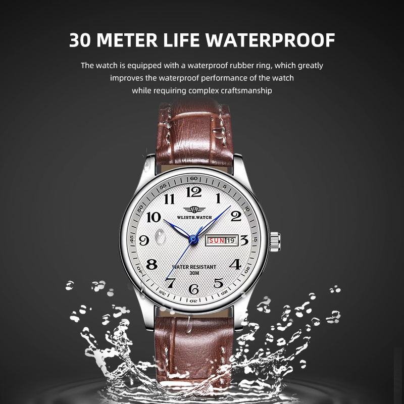 WLISTH แบรนด์หรูผู้ชายนาฬิกานา - Smartwatch Watches For Men Brands บทวิจารณ์และราคา