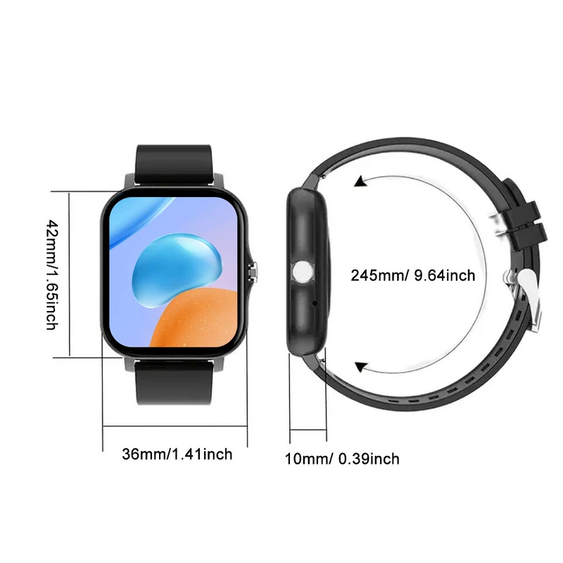 กีฬากลางแจ้งสมาร์ทวอทช์ไร้สายโ - Smartwatch Watches Wallpaper บทวิจารณ์และราคา