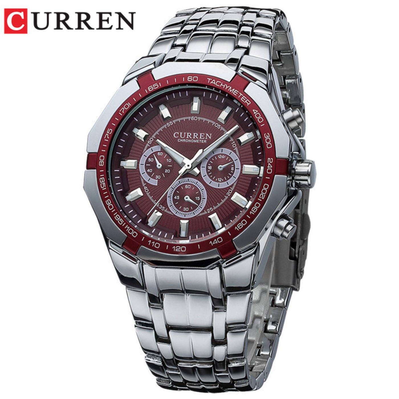 CURREN ผู้ชายแบรนด์หรูทหารกีฬา - Smartwatch Watches For Men Brands บทวิจารณ์และราคา
