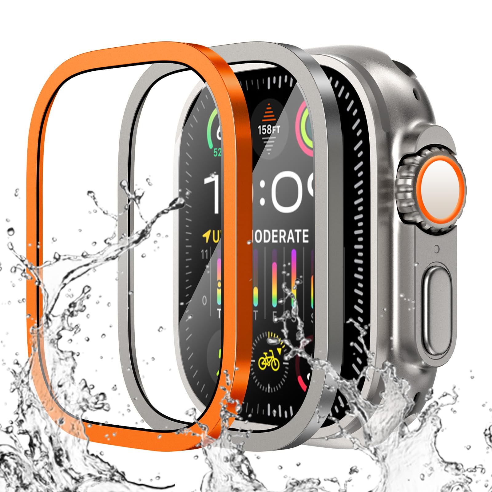 กระจกนิรภัยสําหรับ Apple Watch - Smartwatch Apple Watches For Men บทวิจารณ์และราคา