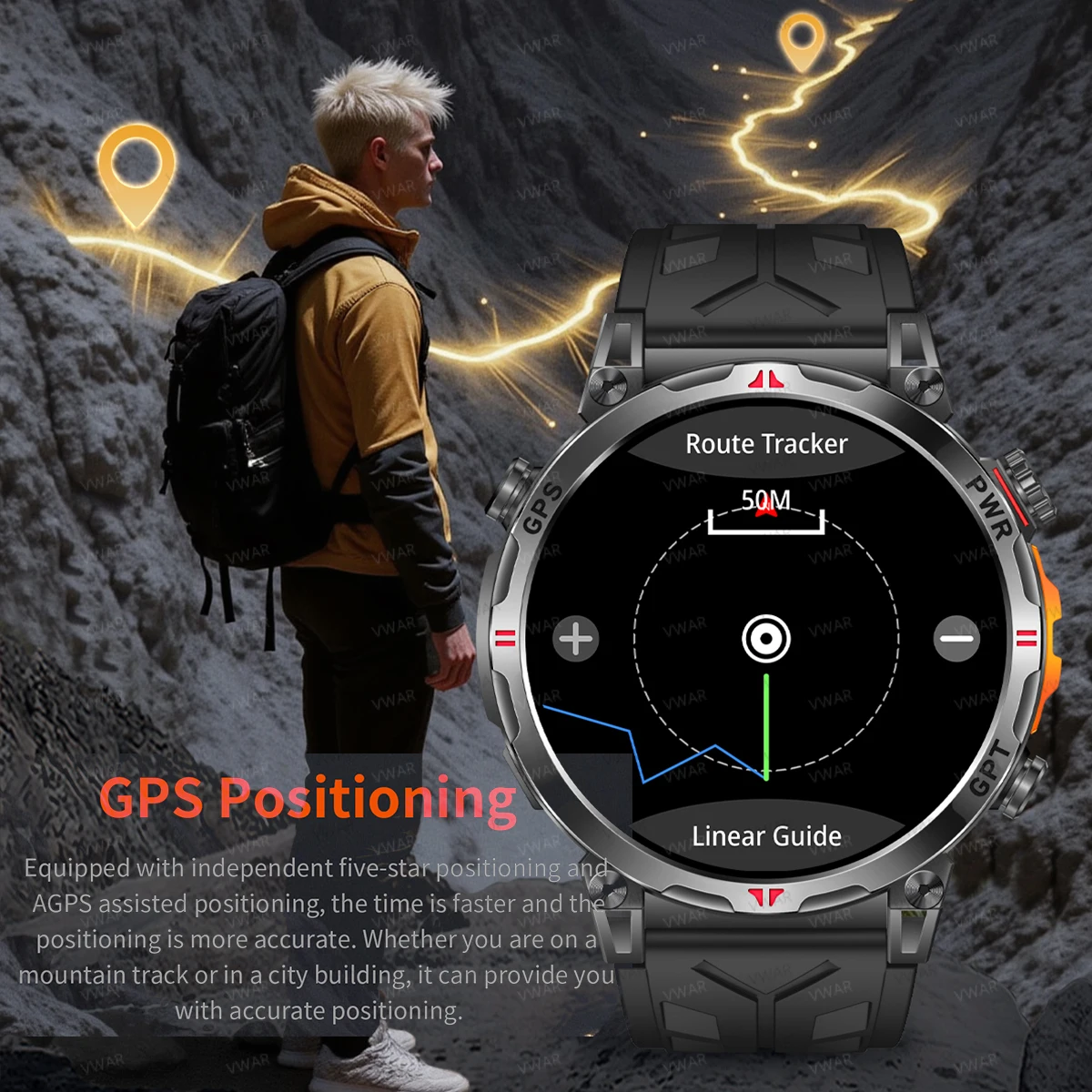 สมาร์ทวอทช์ VWAR Air5 Ultra GP - Watch Vs Smartwatch บทวิจารณ์และราคา