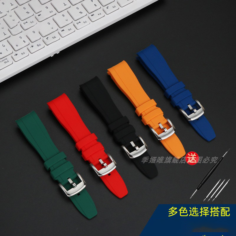 20 มม.22 มม.ปลายโค้งยางสำหรับค - Nato Strap Nylon บทวิจารณ์และราคา