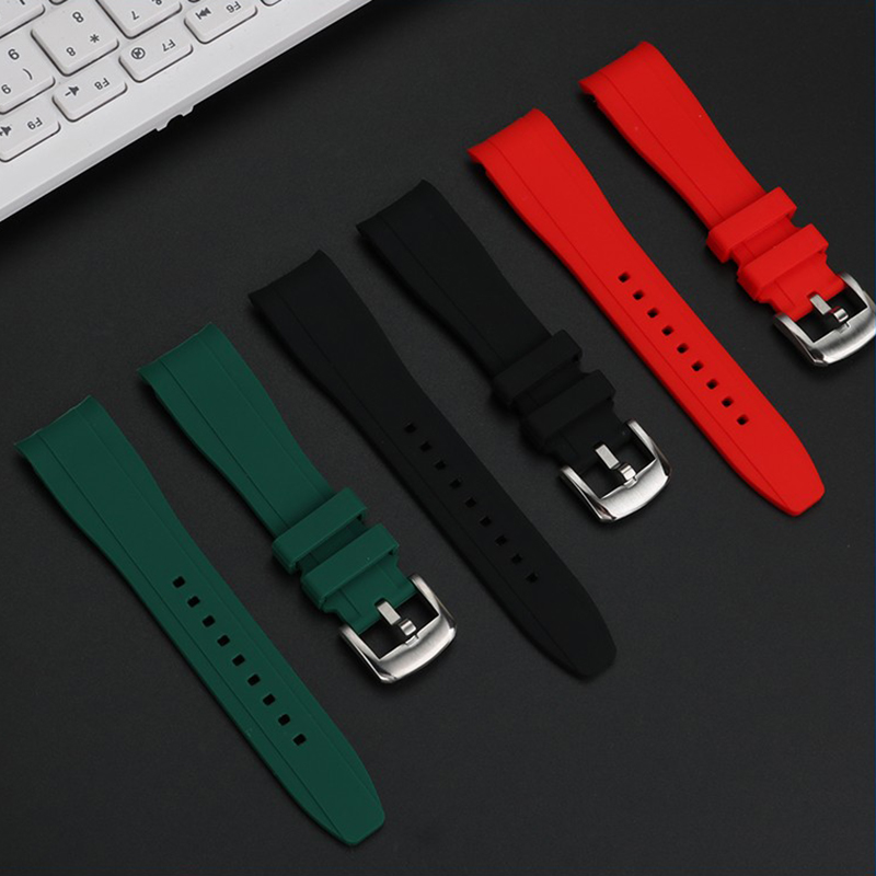 20 มม.22 มม.ปลายโค้งยางสำหรับค - Nato Strap Nylon บทวิจารณ์และราคา