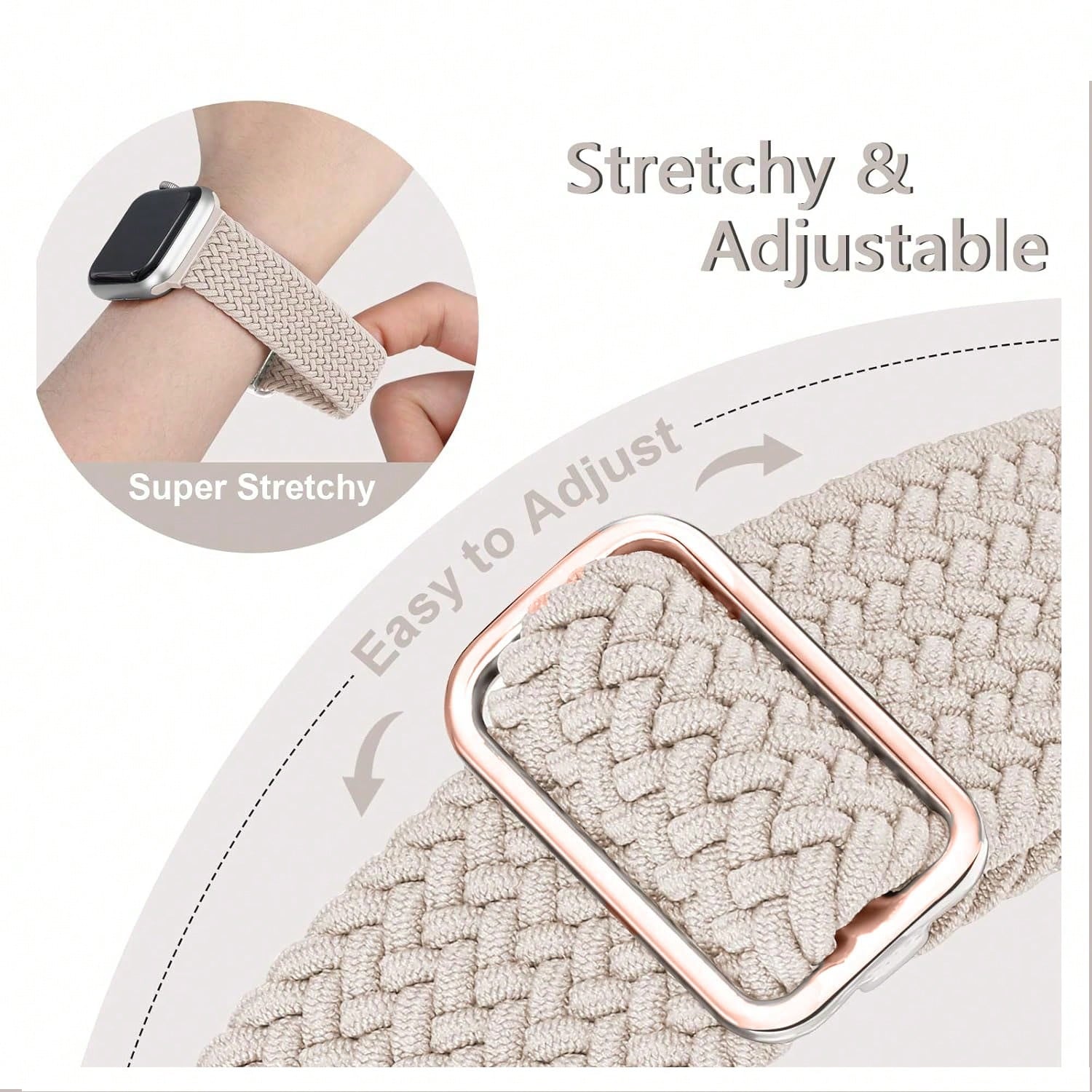 สายนาฬิกาไนลอนแบบถัก 3 ชิ้น ขน - Smartwatch Samsung Watches For Women บทวิจารณ์และราคา