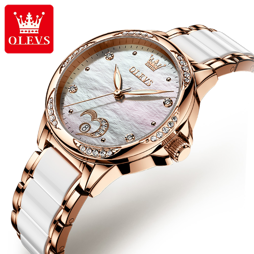 OLEVS 6631 นาฬิกาผู้หญิงที่สง่ - Ladies Fashion Watch บทวิจารณ์และราคา