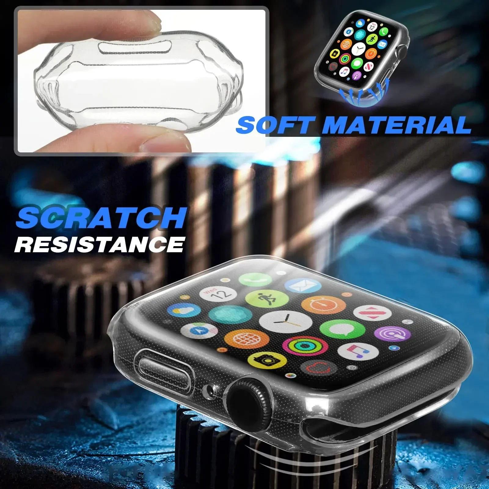 สําหรับ Apple Watch Case 44 มม - Smartwatch Watches Price บทวิจารณ์และราคา