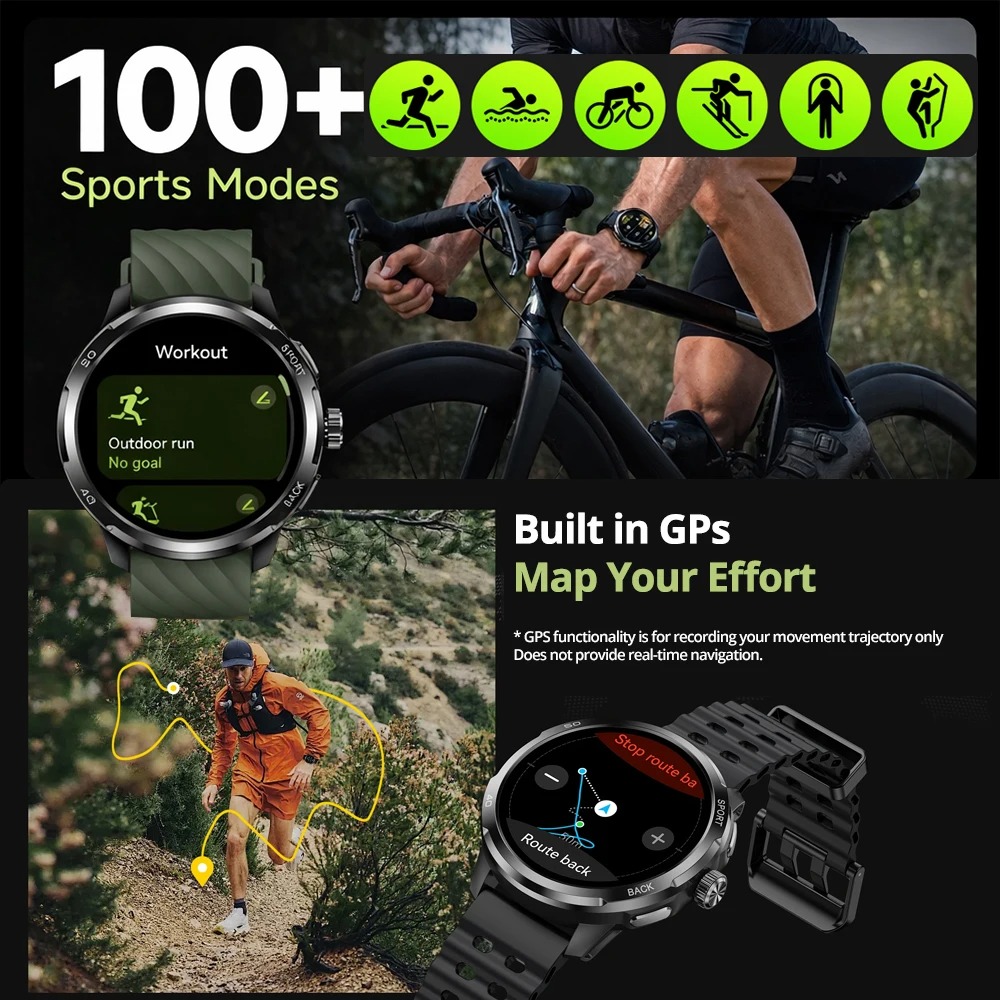 นาฬิกาอัจฉริยะ Ulefone Armor W - Smartwatch Sports Watches For Women บทวิจารณ์และราคา