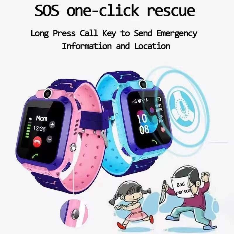 XIAOMI Q12 เด็กสมาร์ทนาฬิกาเด็ - Smartwatch Watches Gift For Boys With Gps บทวิจารณ์และราคา