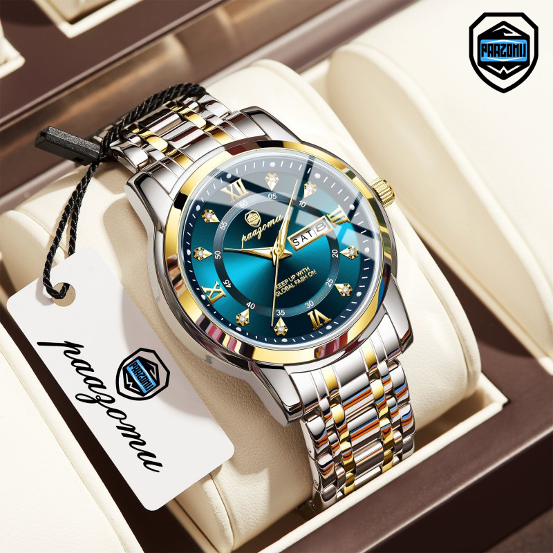 PAAZOMU นาฬิกาผู้ชายผู้หญิงเพช - Smartwatch Watches Price บทวิจารณ์และราคา