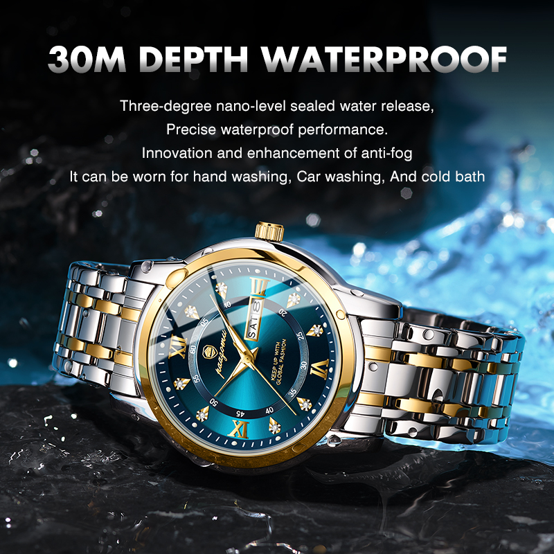 PAAZOMU นาฬิกาผู้ชายผู้หญิงเพช - Smartwatch Watches Price บทวิจารณ์และราคา