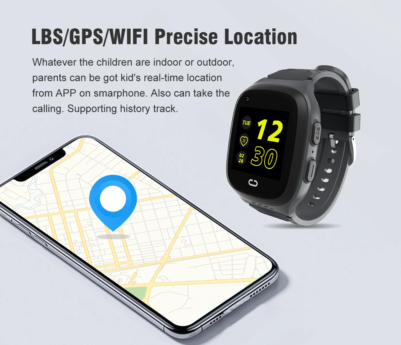 นาฬิกาสมาร์ทวอทช์เด็ก 4G พร้อม - Smartwatch Watches Price บทวิจารณ์และราคา