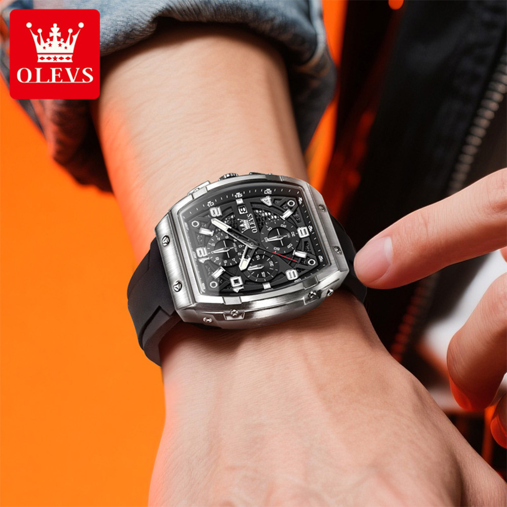 OLEVS นาฬิกาผู้ชาย 2976 แฟชั่น - Smartwatch Watches For Men Brands บทวิจารณ์และราคา