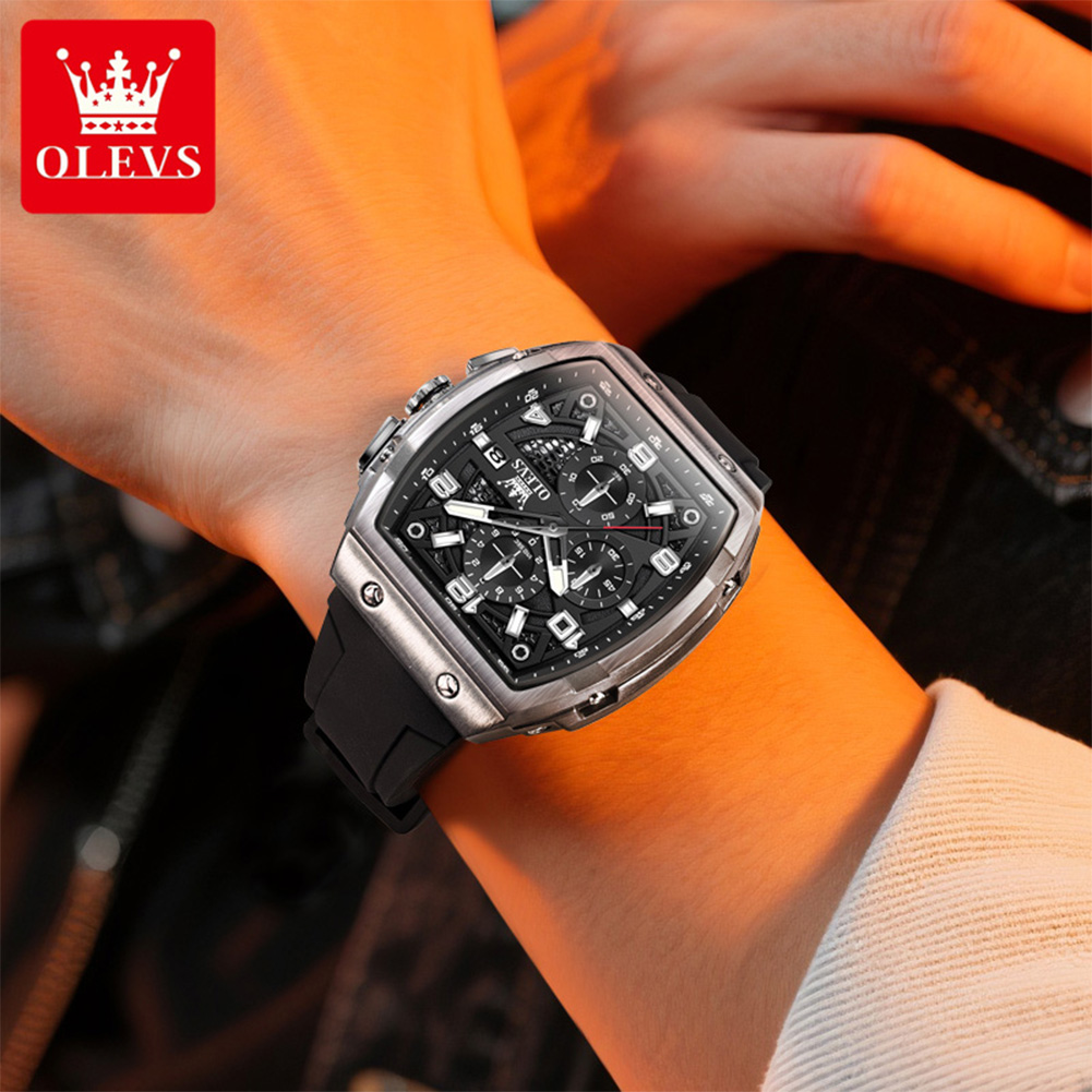 OLEVS นาฬิกาผู้ชาย 2976 แฟชั่น - Smartwatch Watches For Men Brands บทวิจารณ์และราคา