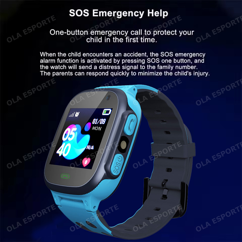 นาฬิกาสมาร์ทวอทช์เด็ก รุ่นใหม่ - Smartwatch Watches Gift For Boys With Gps บทวิจารณ์และราคา