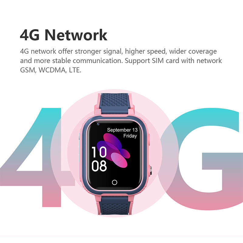 อัปเดตนาฬิกาสมาร์ทวอทช์เด็ก 4G - Smartwatch Watches Gift For Boys With Gps บทวิจารณ์และราคา