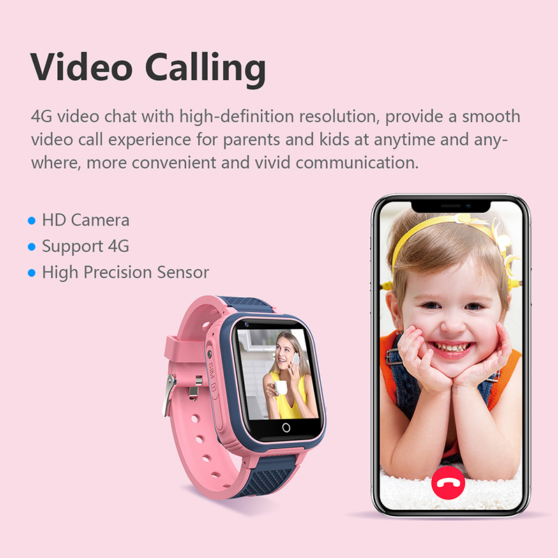 อัปเดตนาฬิกาสมาร์ทวอทช์เด็ก 4G - Smartwatch Watches Gift For Boys With Gps บทวิจารณ์และราคา