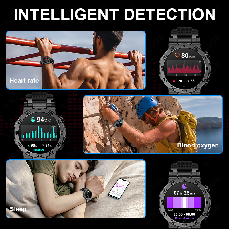 LIGE ปรับแต่งวอลเปเปอร์สมาร์ทว - Smartwatch Watches Wallpaper บทวิจารณ์และราคา