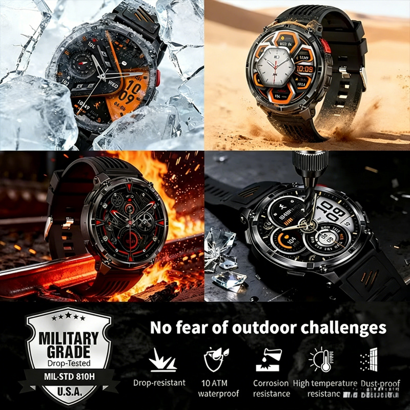 นาฬิกาสมาร์ทวอทช์สำหรับทหารกลา - Smartwatch Watches Wallpaper บทวิจารณ์และราคา