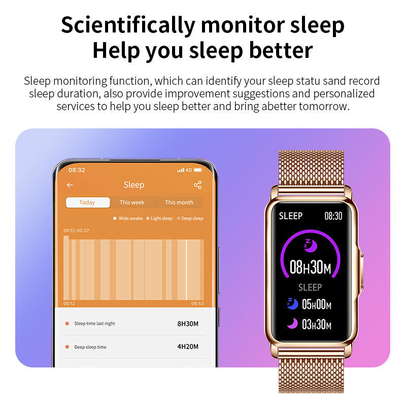 Lige นาฬิกากันน้ำสำหรับกีฬาตรว - Smartwatch Watches For Women Brands บทวิจารณ์และราคา