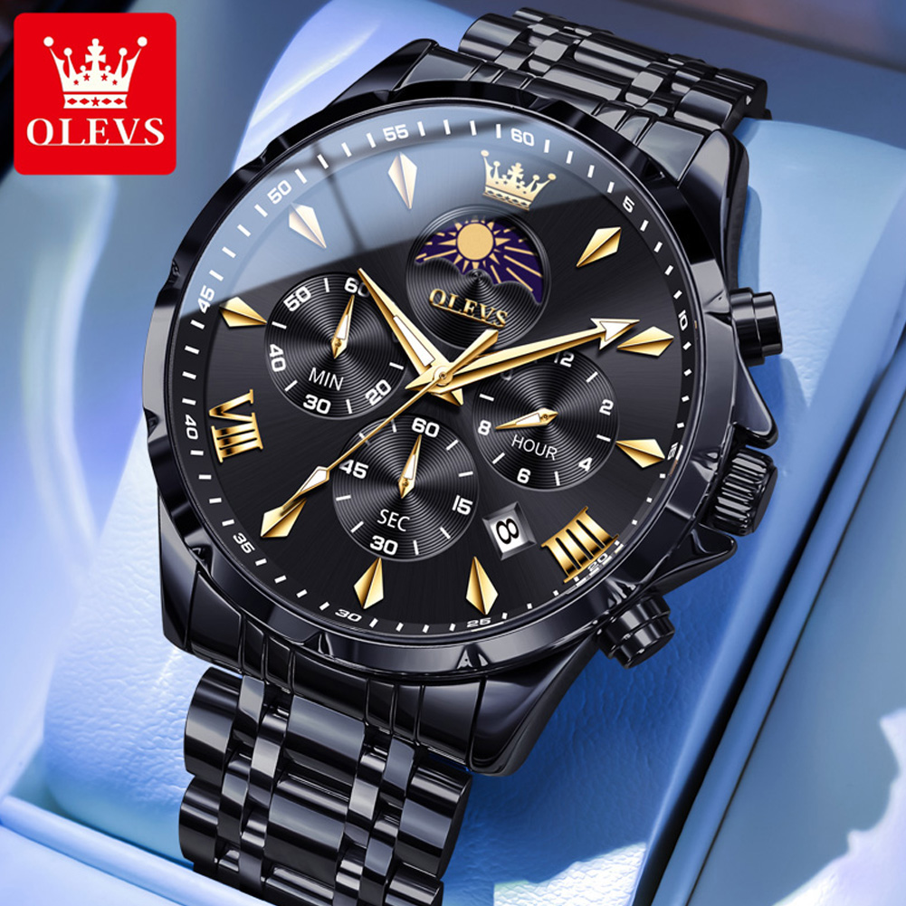 นาฬิกาข้อมือผู้ชาย OLEVS 3653  - Smartwatch Watches For Men Brands บทวิจารณ์และราคา