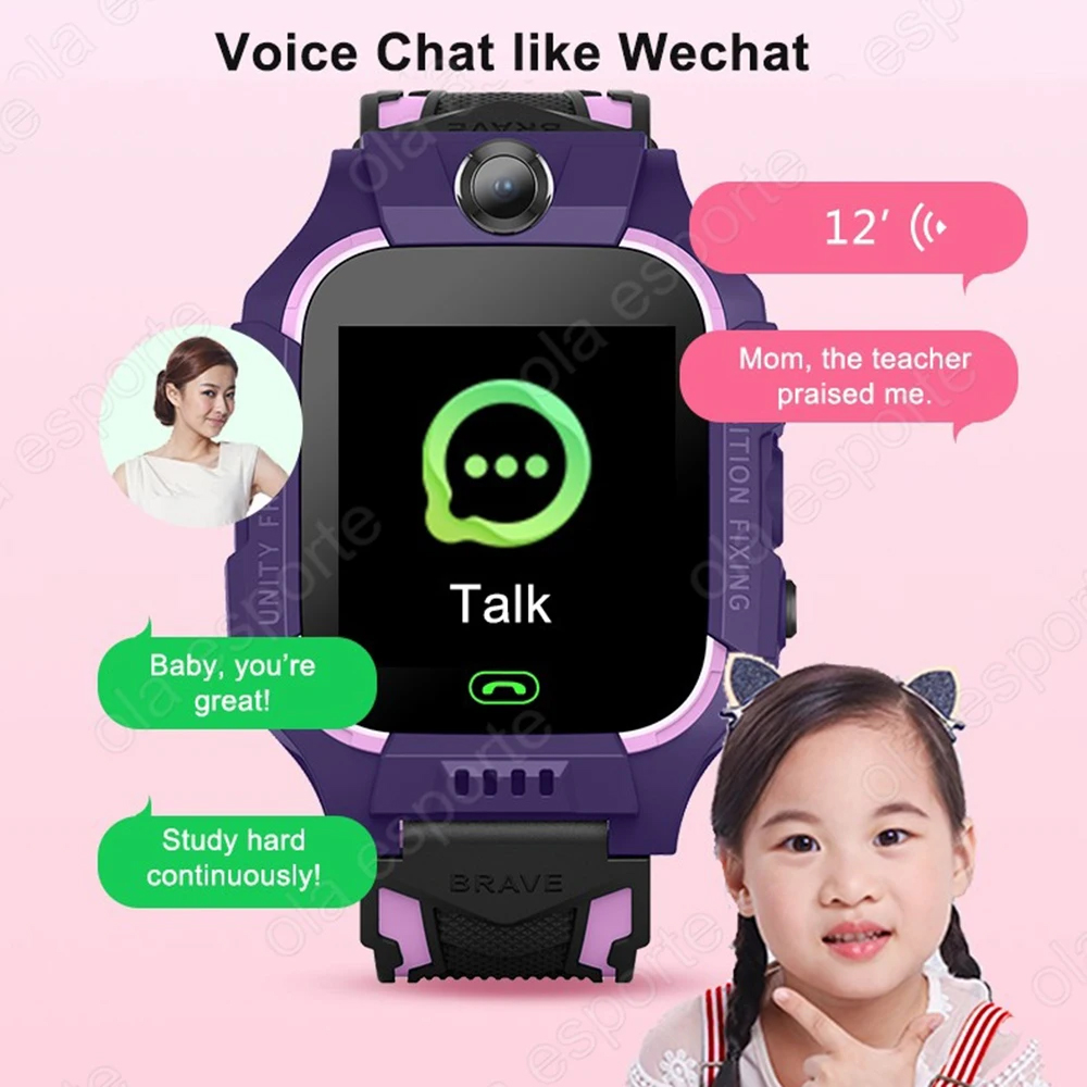 นาฬิกาอัจฉริยะสำหรับเด็ก รองรั - Smartwatch Watches Gift For Boys With Gps บทวิจารณ์และราคา