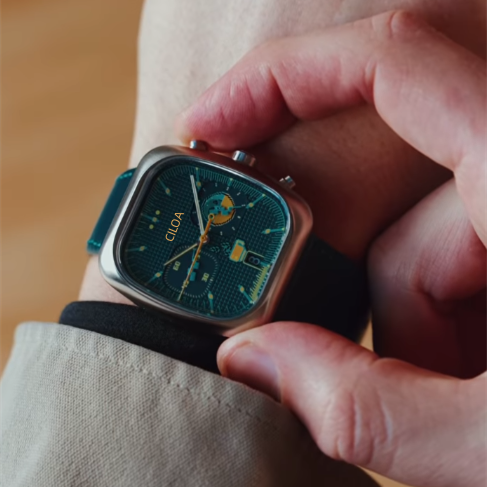 CILOA นาฬิกาข้อมือผู้ชายโครโนก - Smartwatch Square Watches For Men บทวิจารณ์และราคา