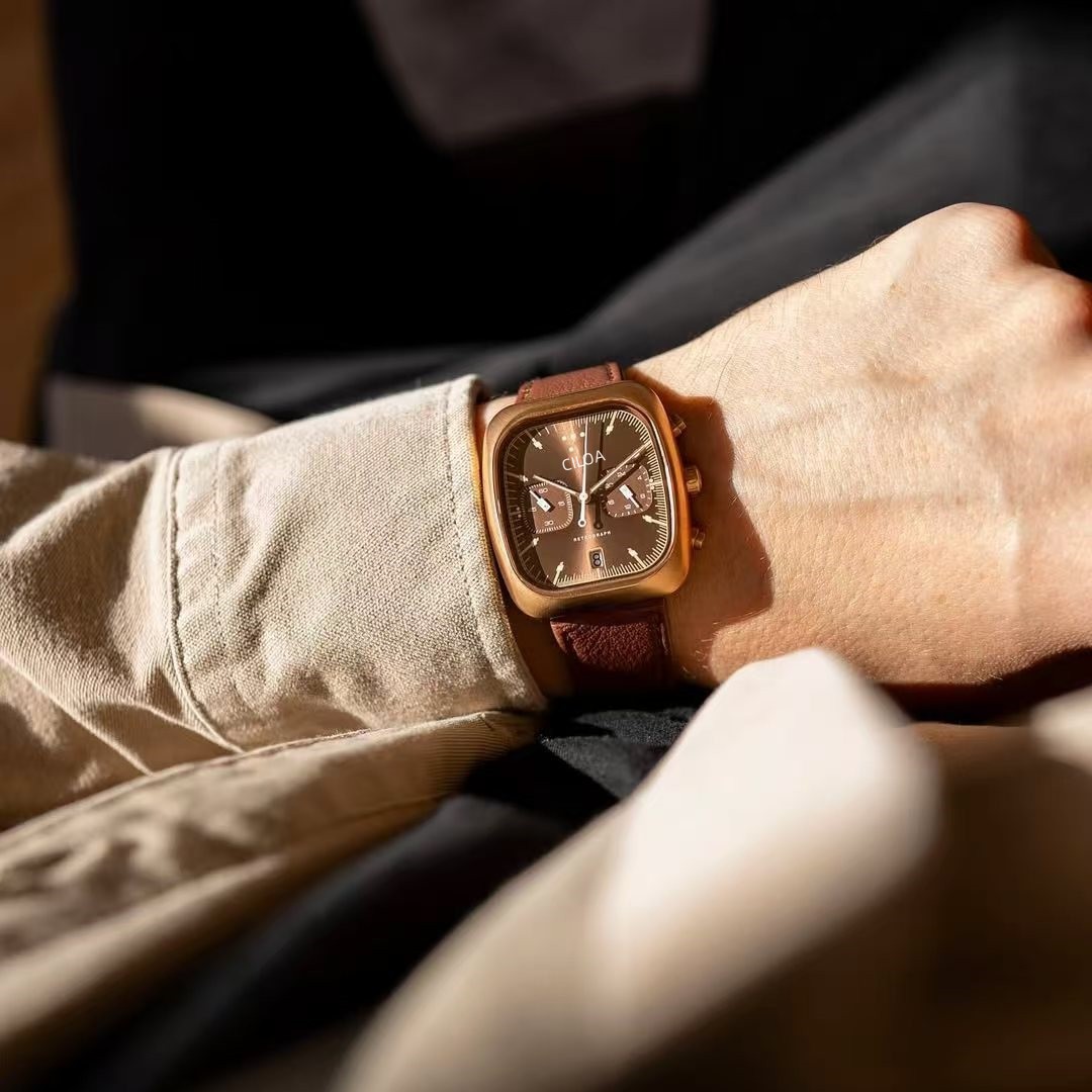 CILOA นาฬิกาข้อมือผู้ชายโครโนก - Smartwatch Square Watches For Men บทวิจารณ์และราคา