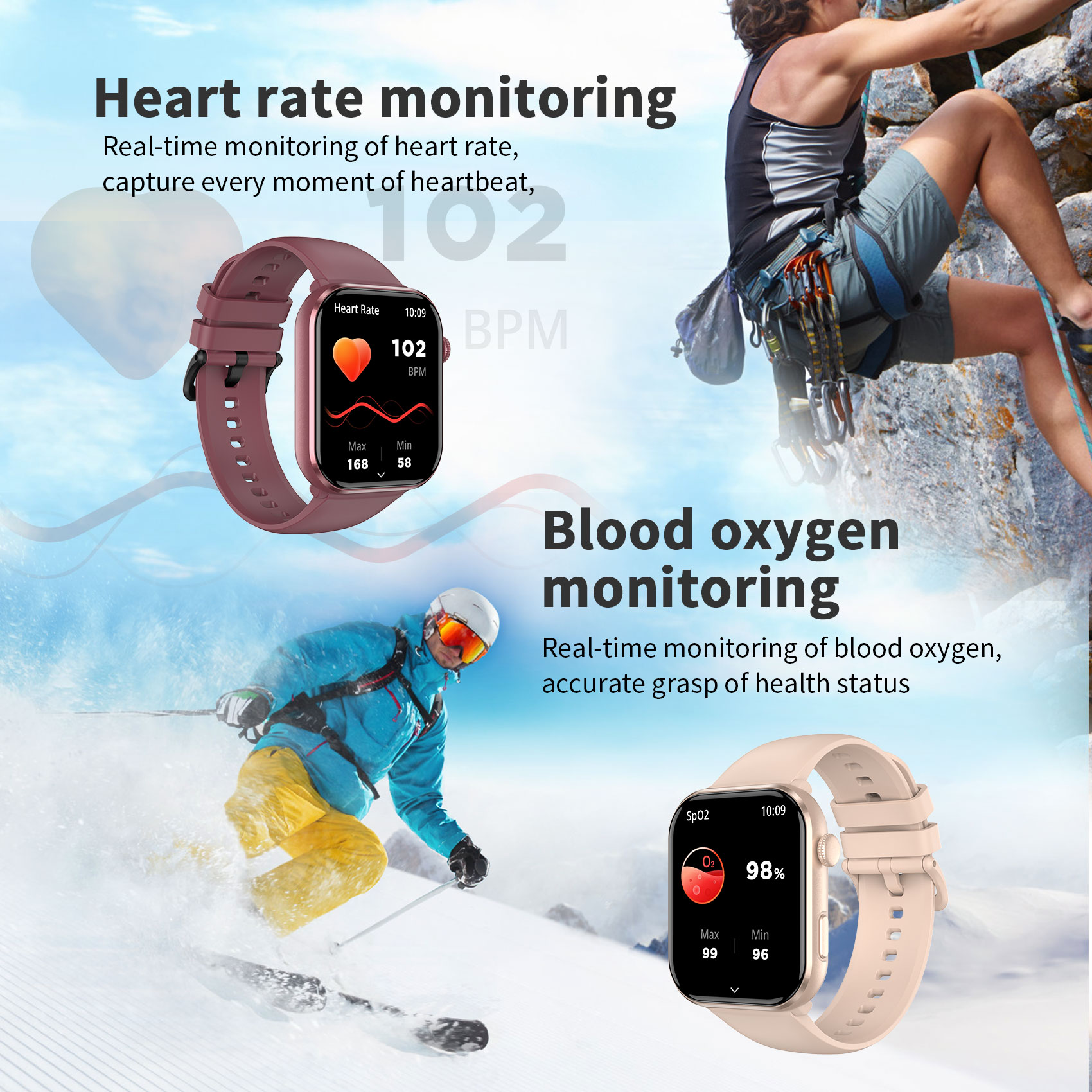 แบล็ควิว R60 สมาร์ทวอทช์โทรผ่า - Smartwatch Square Watches For Men บทวิจารณ์และราคา