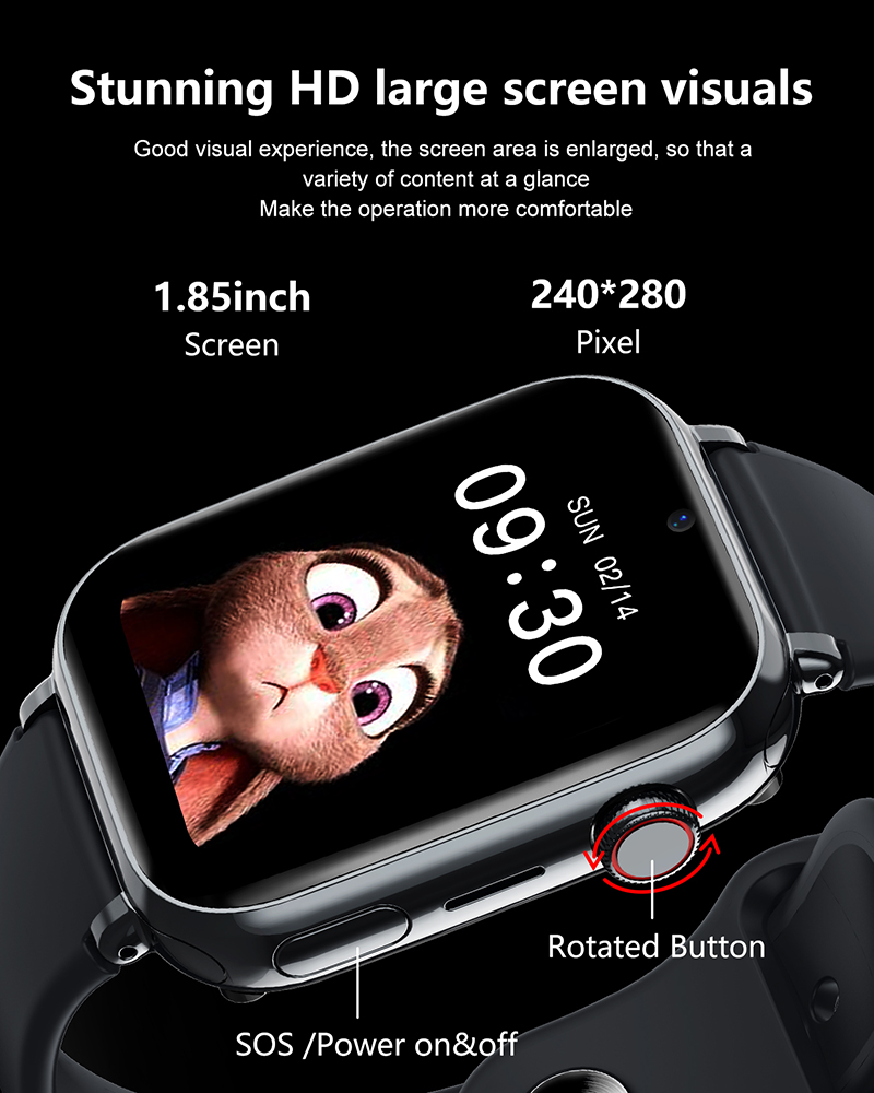 นาฬิกาสมาร์ทวอทช์เด็ก 4G พร้อม - Smartwatch Watches For Kid Boy With Gps บทวิจารณ์และราคา