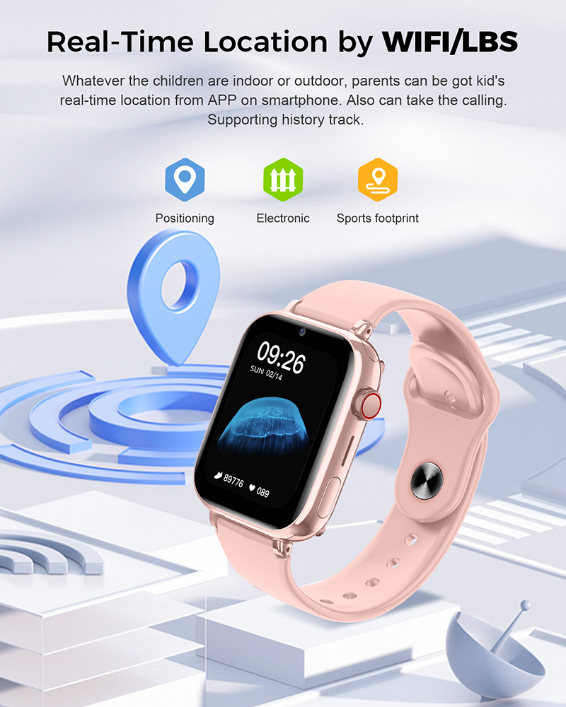 นาฬิกาสมาร์ทวอทช์เด็ก 4G พร้อม - Smartwatch Watches For Kid Boy With Gps บทวิจารณ์และราคา