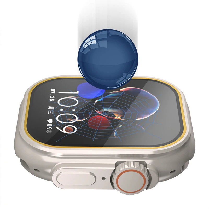 ฟิล์มกระจกนิรภัยสําหรับ Apple  - Smartwatch Apple Watches For Men บทวิจารณ์และราคา