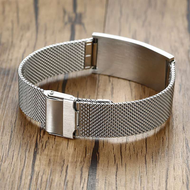 สร้อยข้อมือผู้ชายTimelessธรรมช - Mesh Stainless Strap บทวิจารณ์และราคา