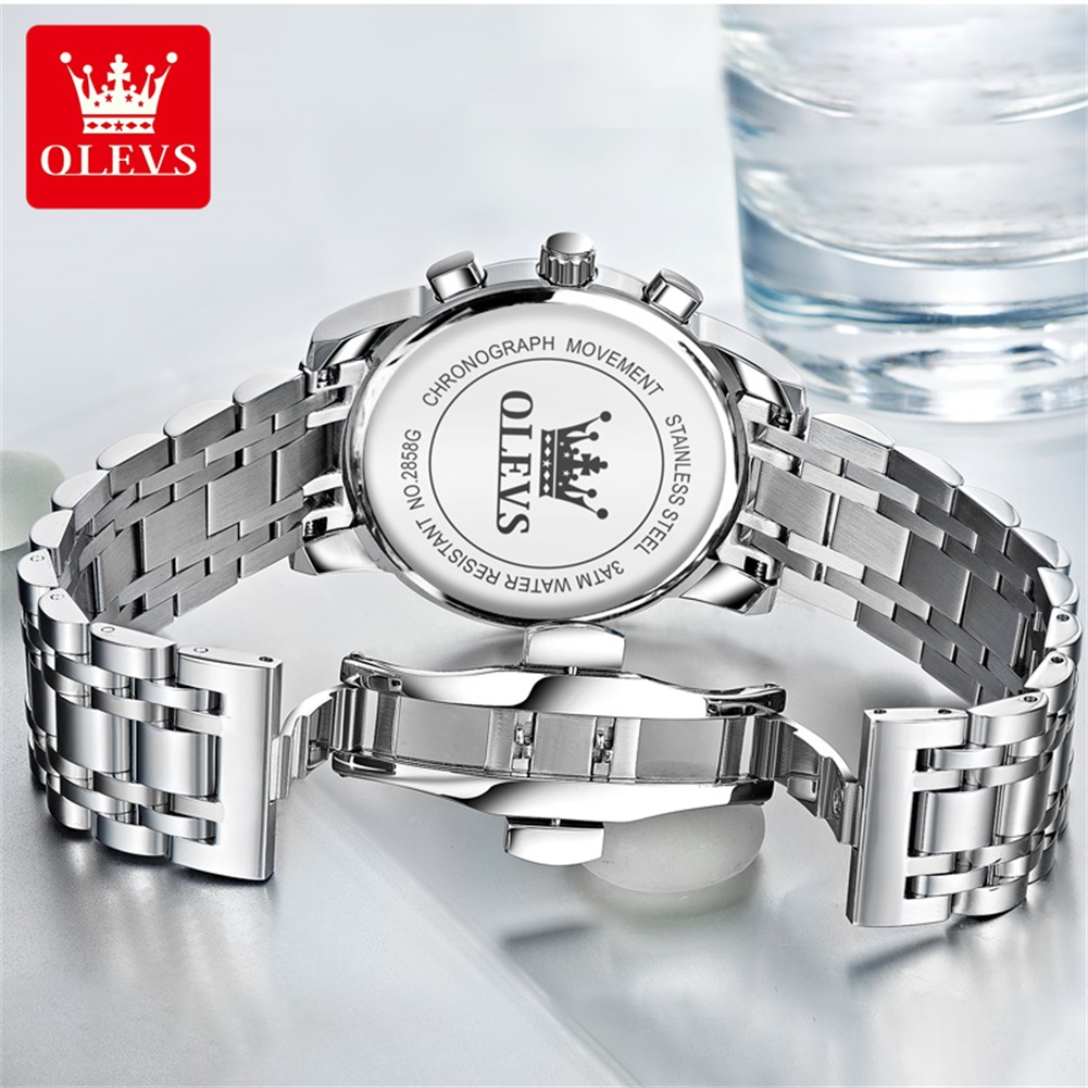 OLEVS นาฬิกาผู้ชายยอดนิยมสแตนเ - Smartwatch Watches For Men Brands บทวิจารณ์และราคา