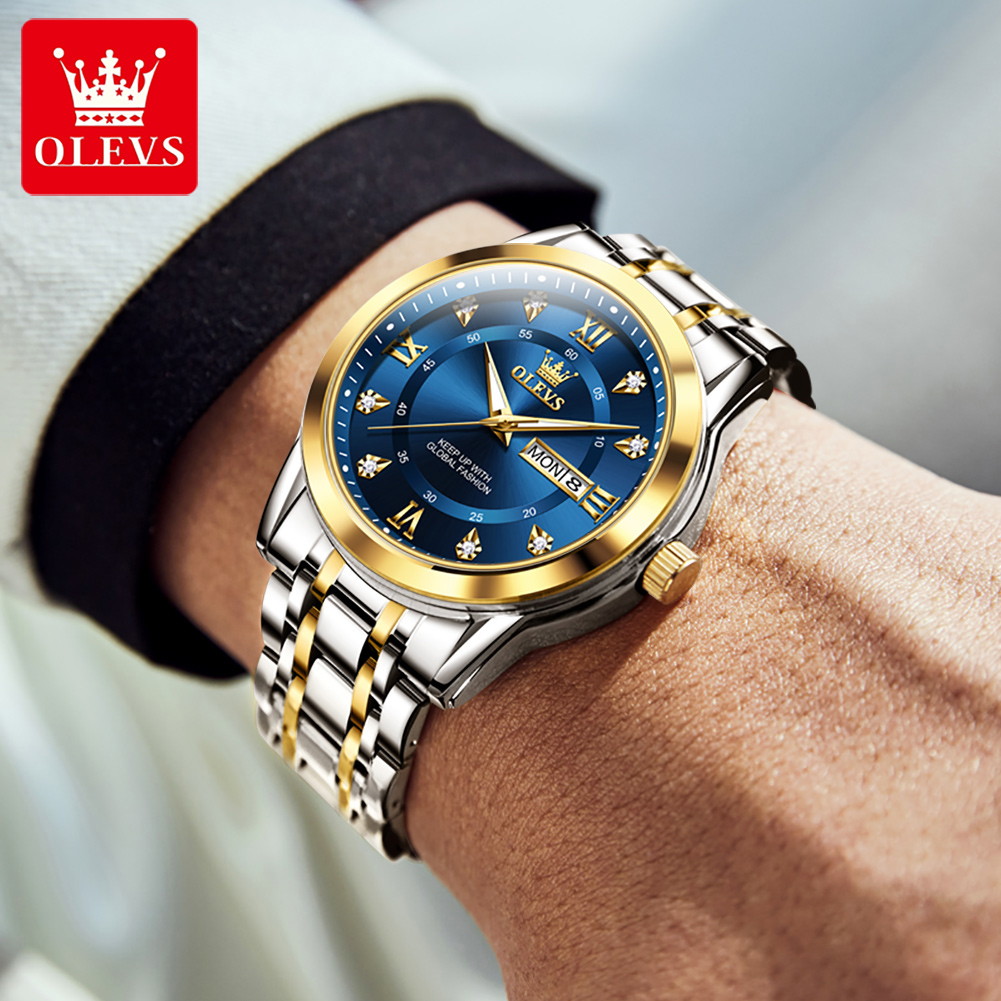 OLEVS แบรนด์นาฬิกาแฟชั่นผู้ชาย - Smartwatch Watches For Men Brands บทวิจารณ์และราคา